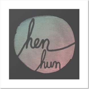 Hen Pronoun Pride - Dutch Posters and Art